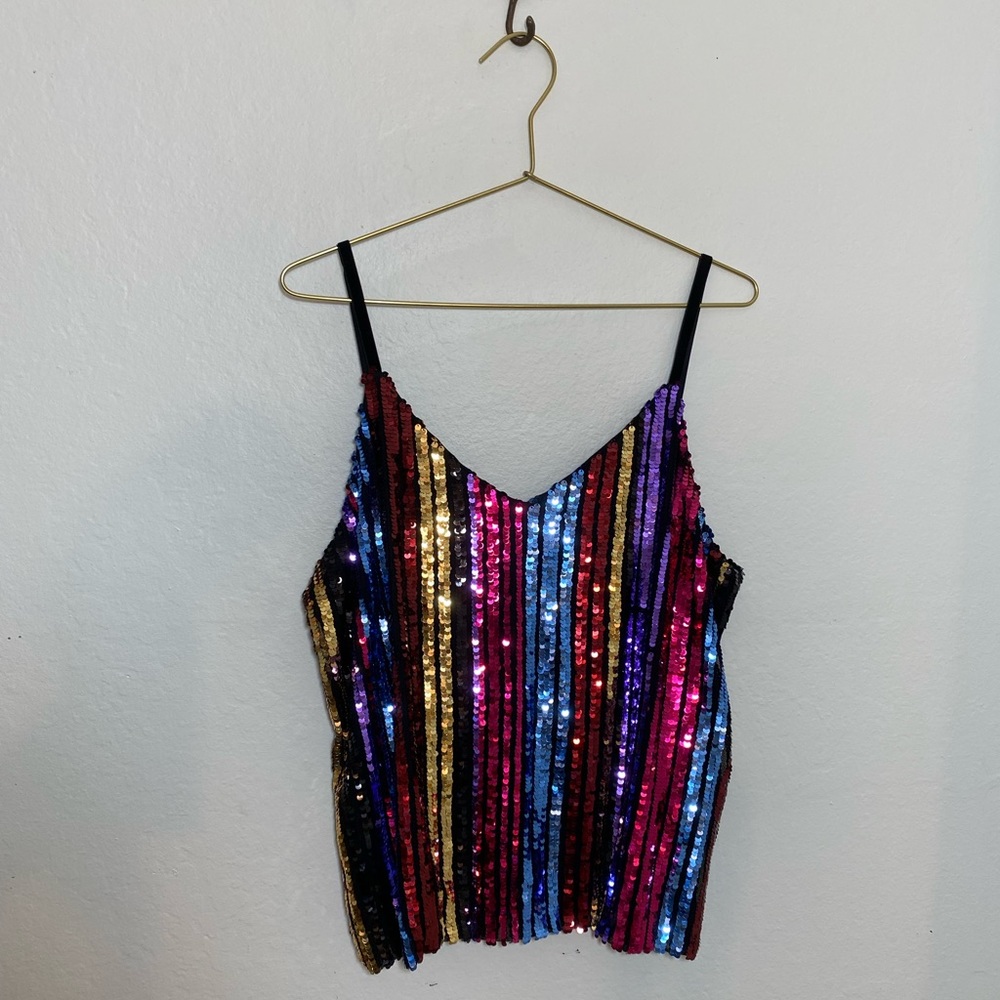 INC Sequin Top